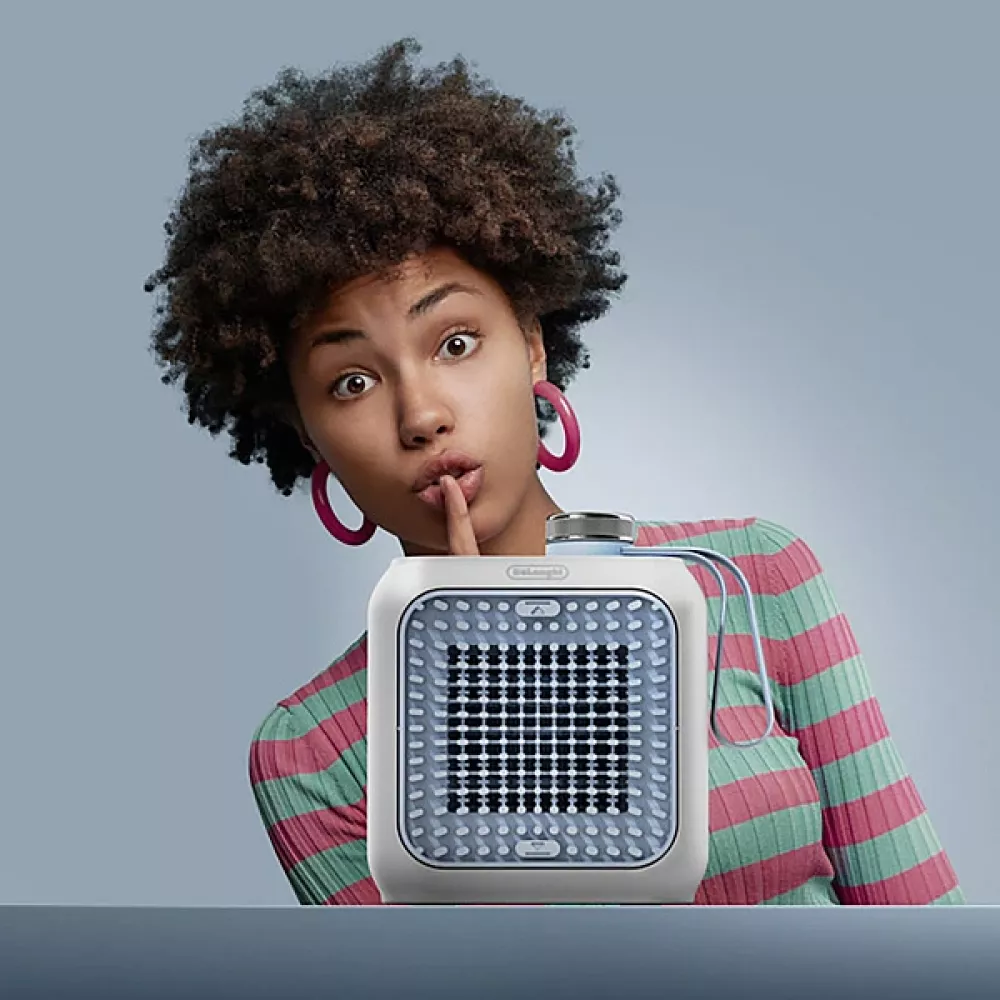 Тепловентилятор DeLonghi HFX10B03.LB WH