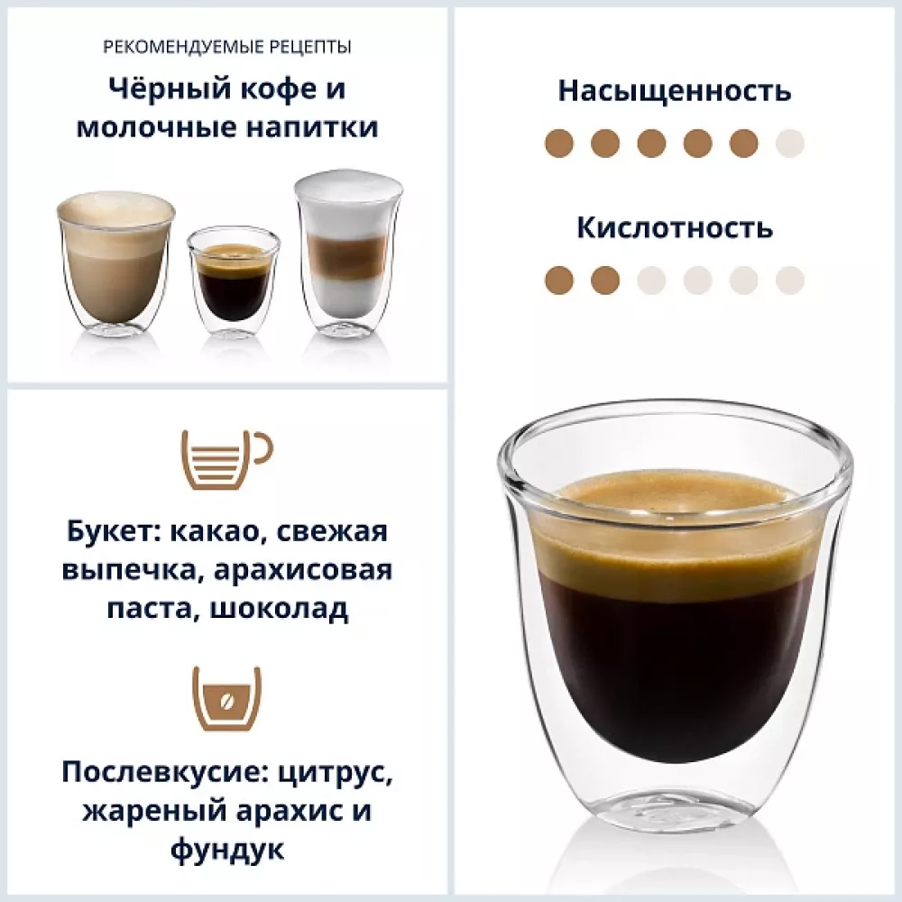 DeLonghi кофе Signature Prestige 1 кг