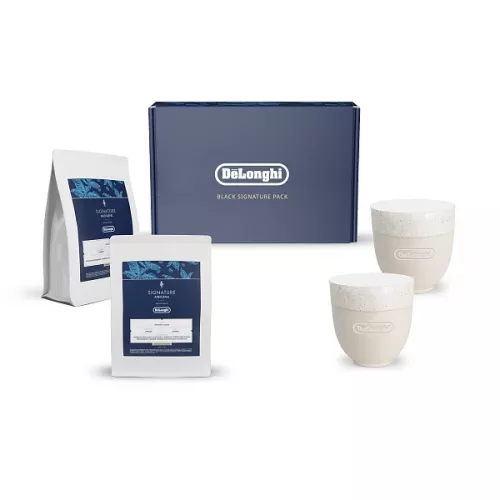 DeLonghi Black набор с кружками DLSL085 BLACK SIGN PACK+CERAM CUPS DL RU