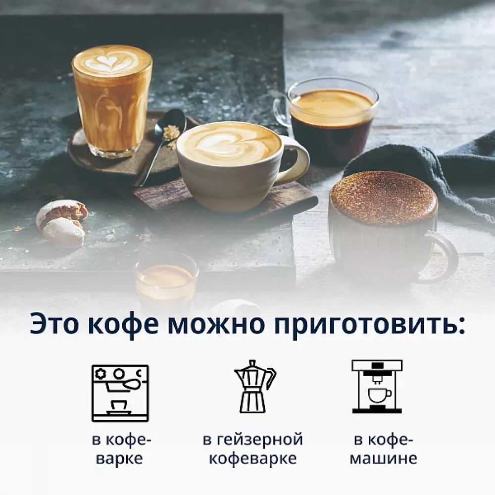 Кофе в зернах DeLonghi Signature coffee Espresso blend