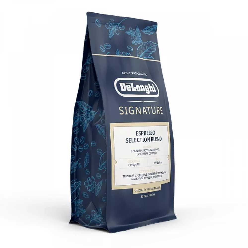 Кофе в зернах DeLonghi Signature coffee Espresso blend
