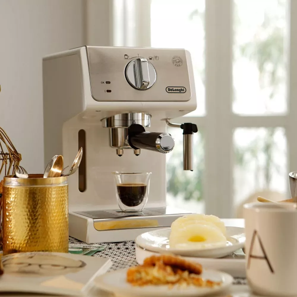 Рожковая кофеварка DeLonghi ECP33.21.W